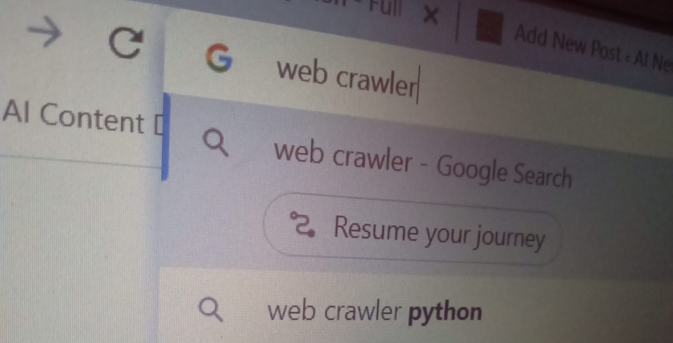 python web crawler